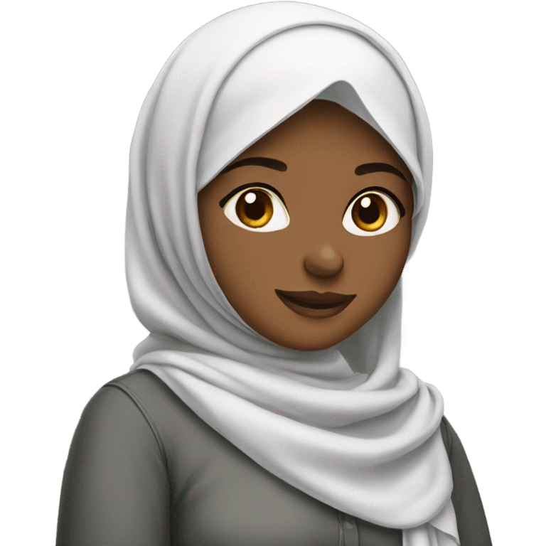 Hijab girl emoji