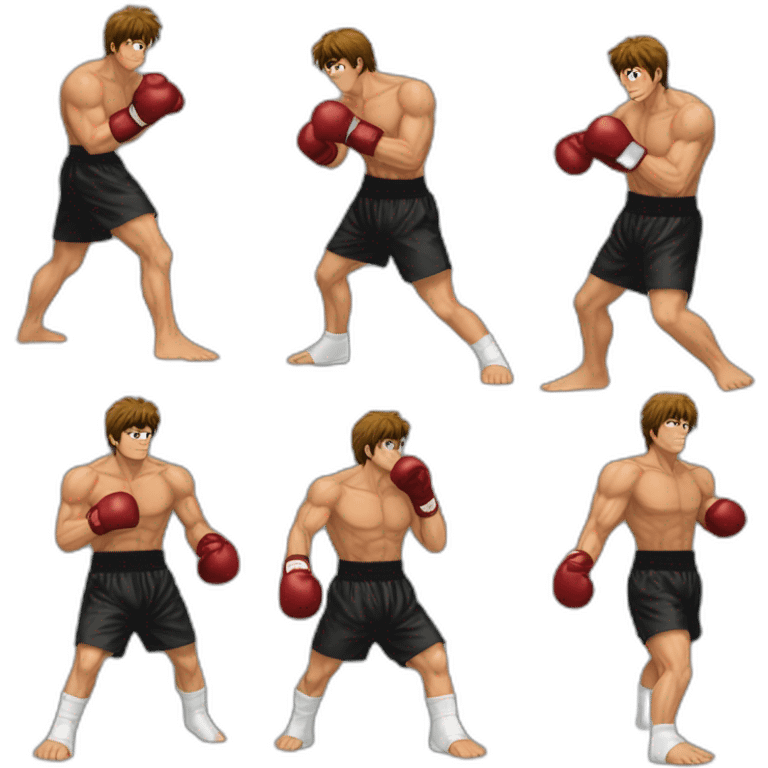 ippo makunouchi boxing position emoji