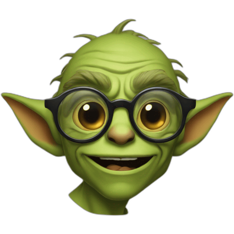 Goblin-glasses-gigachad emoji