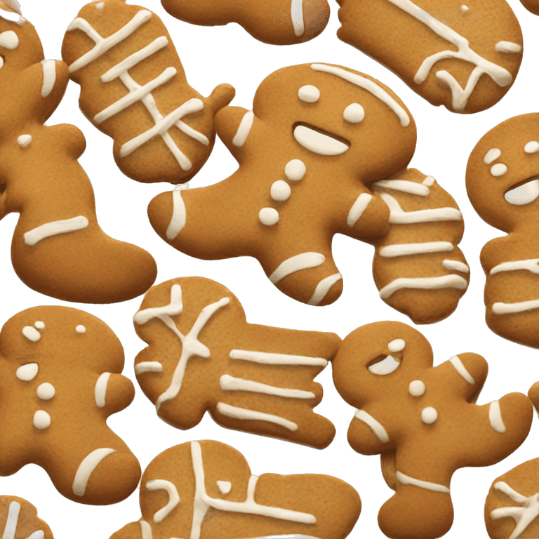 gingerbread cookie emoji