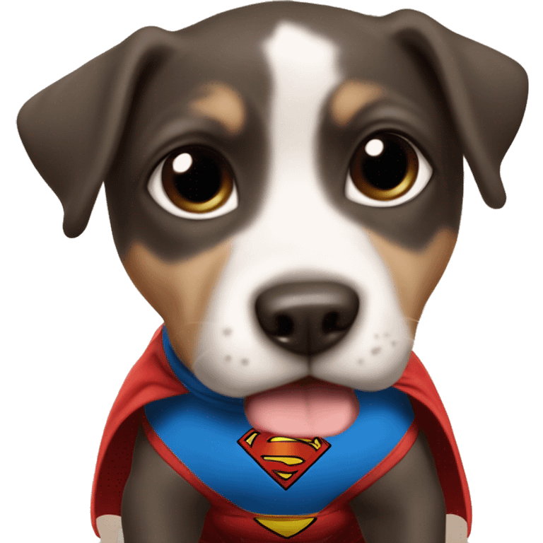 superman baby dog emoji