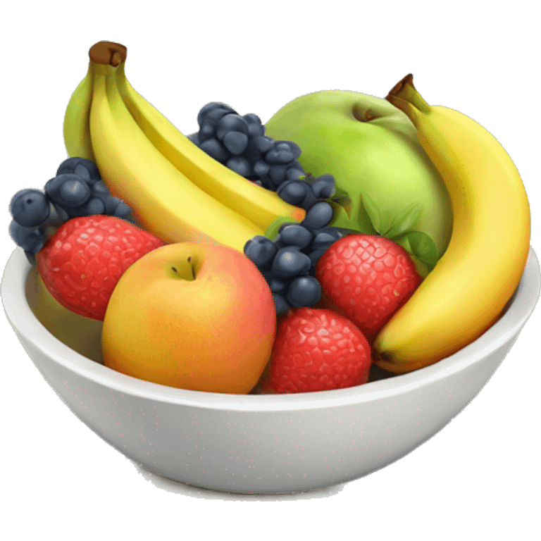 Fruit bowl emoji