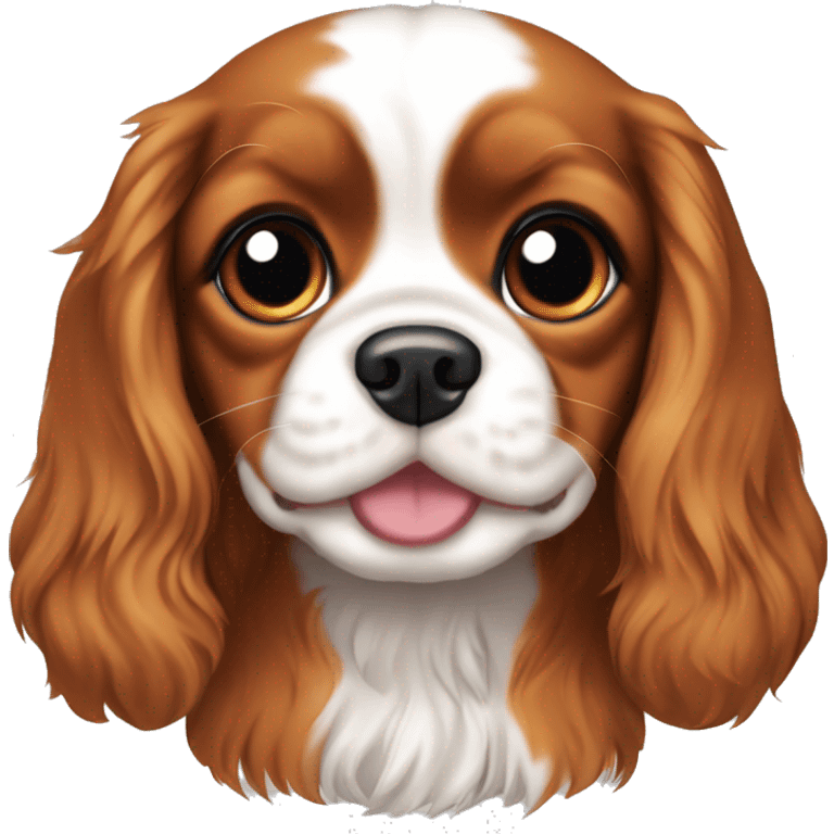 Cavalier king charles spaniel puppy emoji