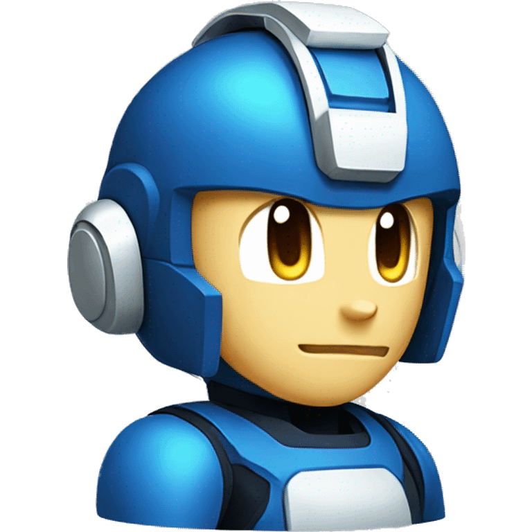 Mega Man Cool Emoji emoji