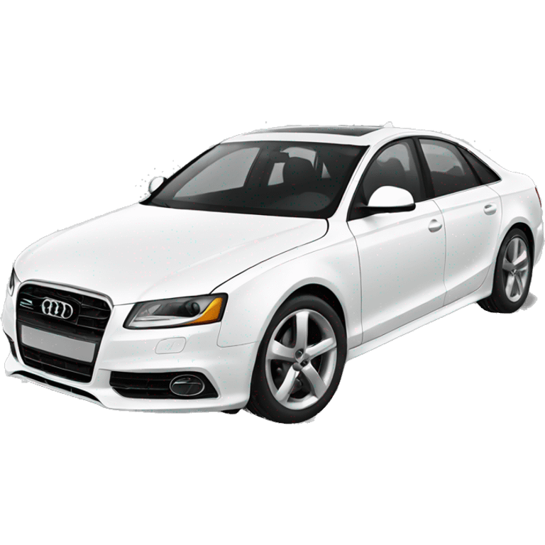 White Audi emoji