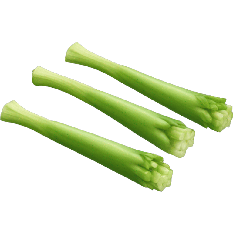 Celery Stick Nunchucks emoji