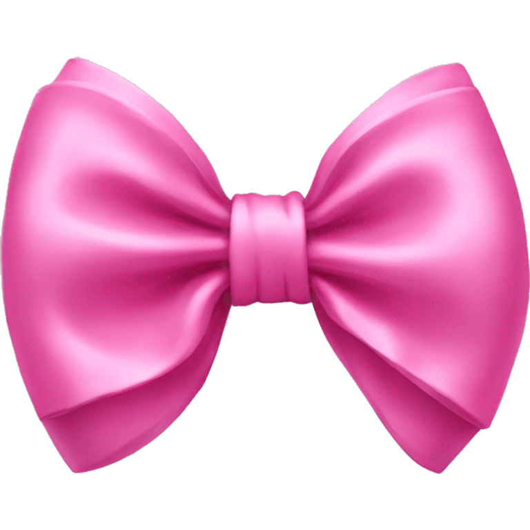 Bow pink emoji