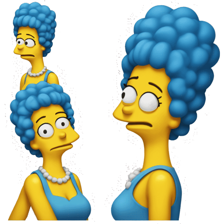 Marge Simpson emoji