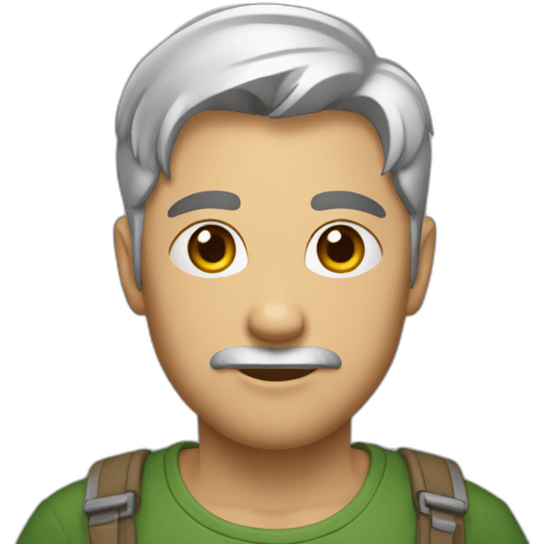 Ayyıldız mavi emoji