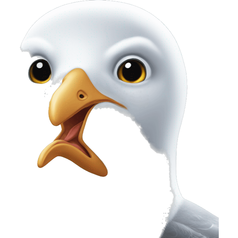 Seagull emoji