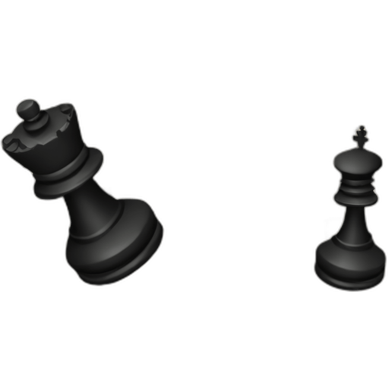 chess pieces fighting emoji