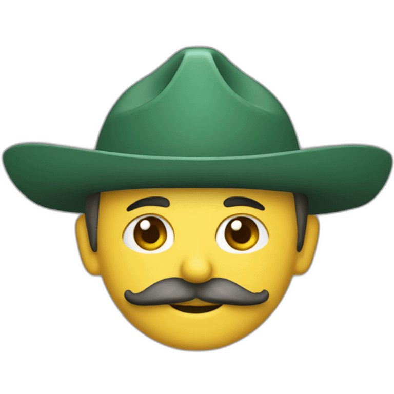 spanish civil guard with tricorn emoji