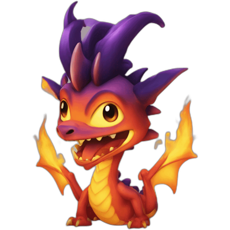 Dracaufeu shiney emoji