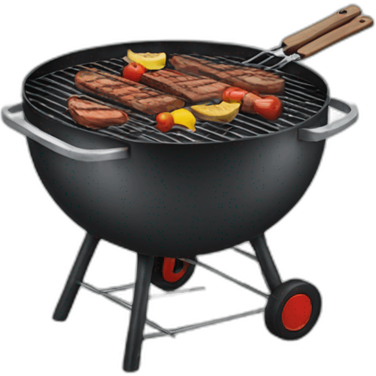 Un barbecue emoji