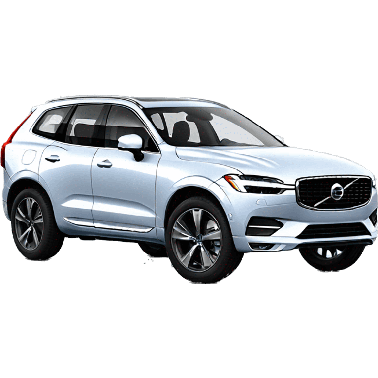 Blue Volvo XC60 emoji