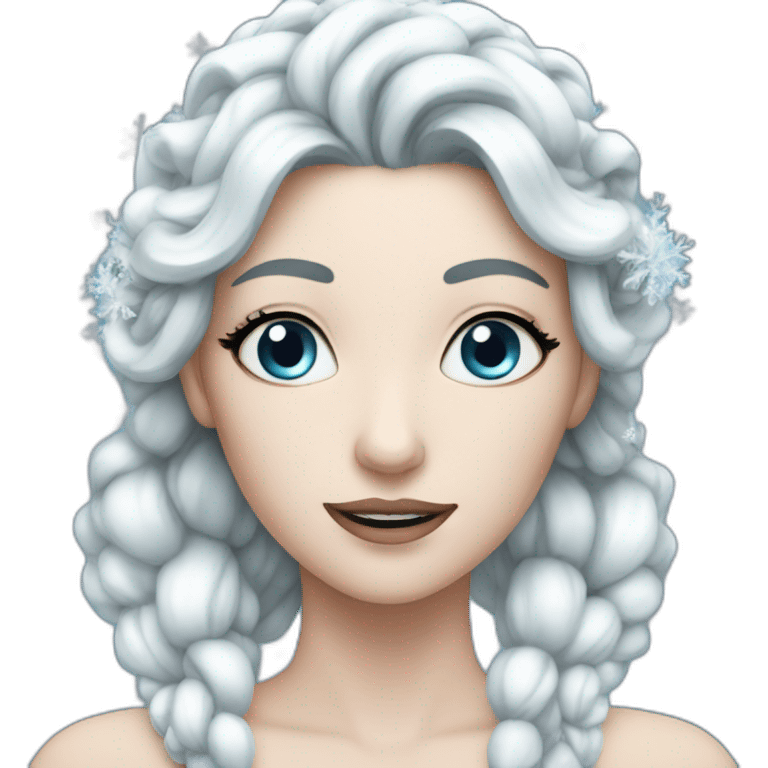 Adult Snow Queen emoji