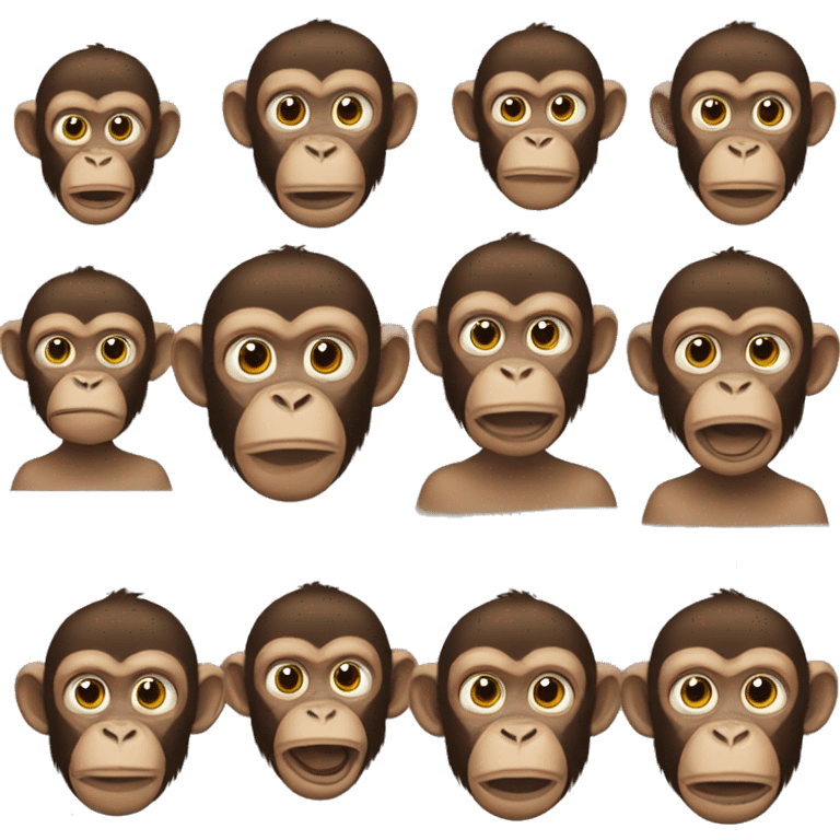 monkey BANNA corwn emoji