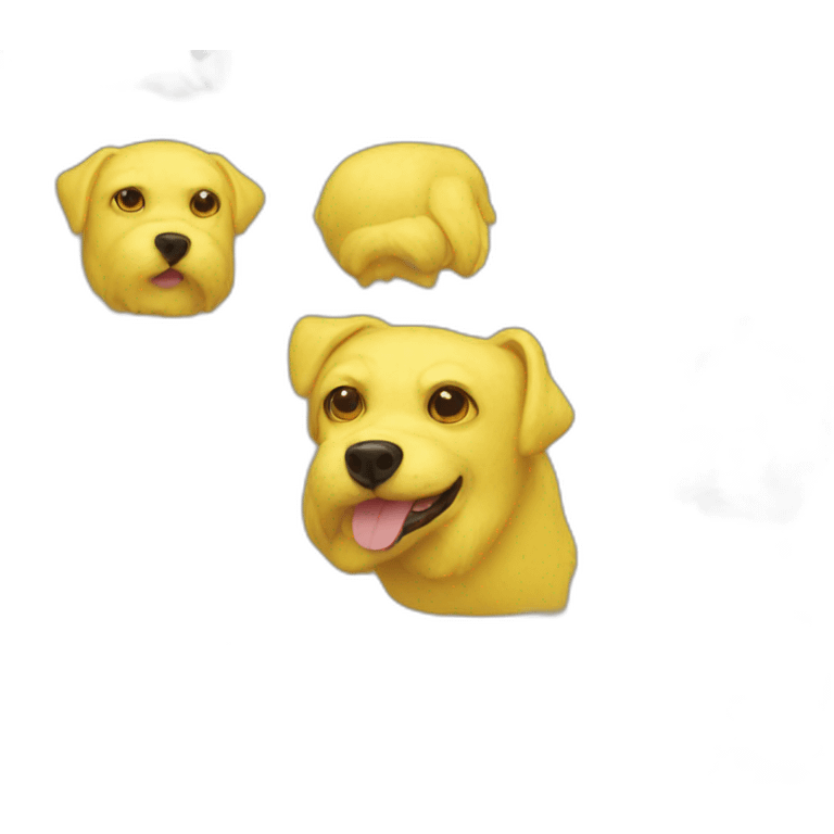 lemon dog emoji