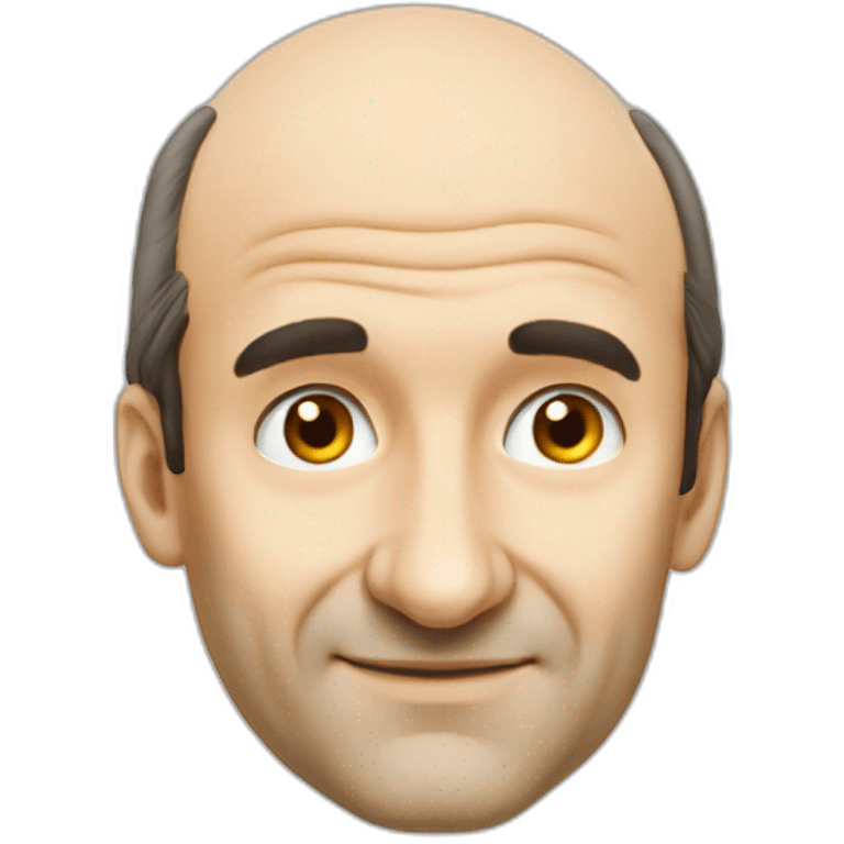 Xavier Niel Free face big nose balding emoji