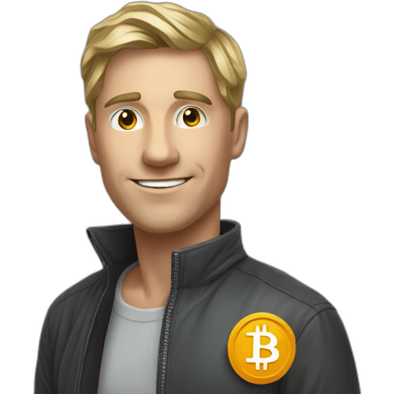 Bitcoin-blockchain emoji