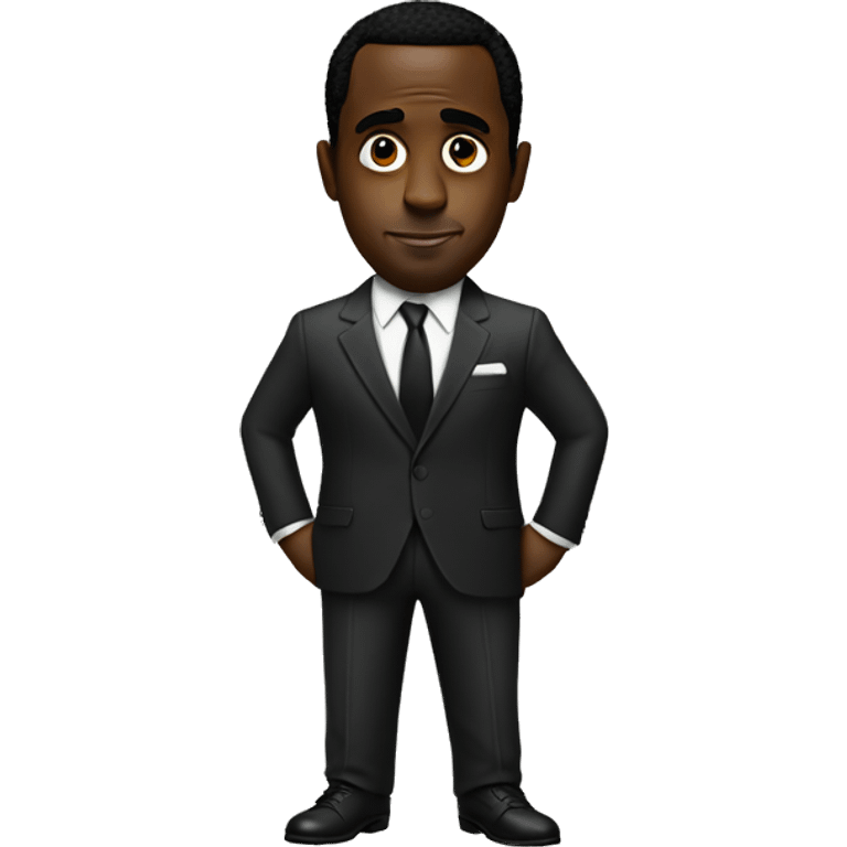 full body P. Diddy wearing a suit emoji