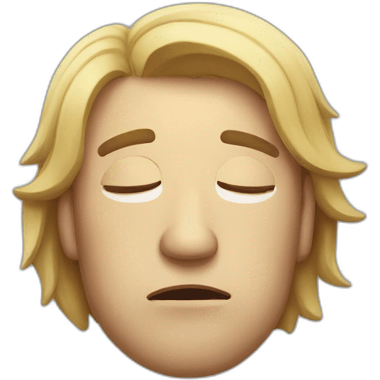 exhausted-man emoji