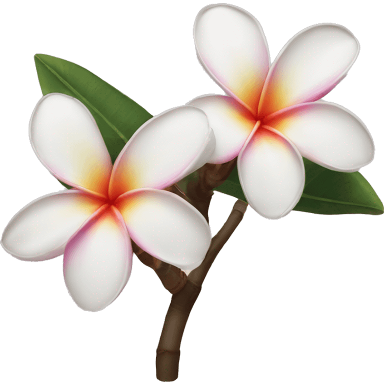 Frangipani  emoji