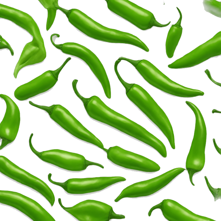 Green chili emoji