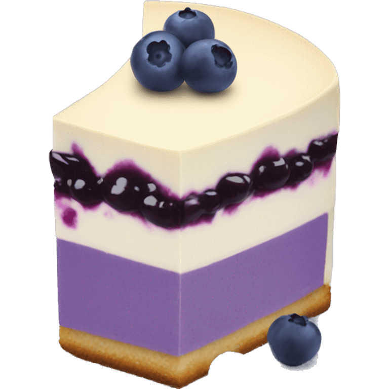 Blueberry Cheesecake  emoji