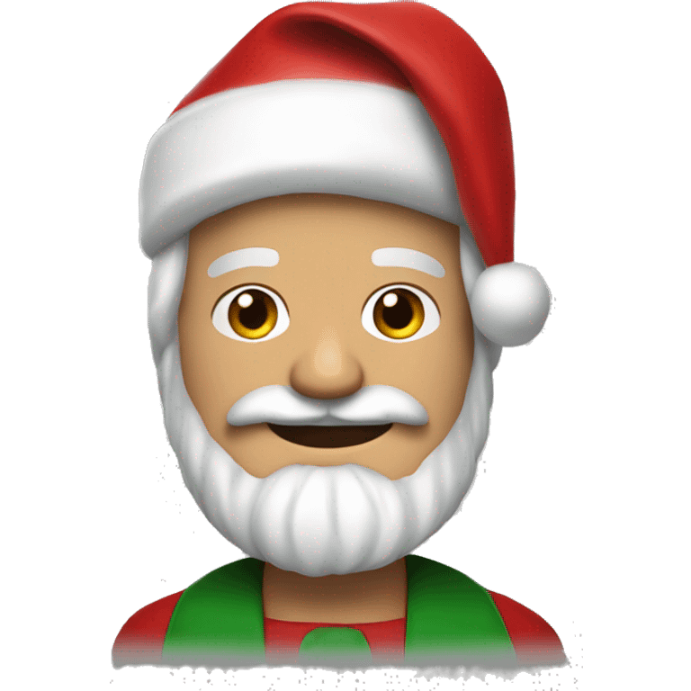 Pedro Pascal as Santa Claus  emoji