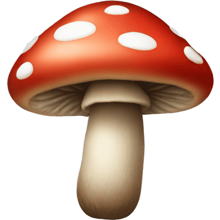 Christmas mushroom emoji