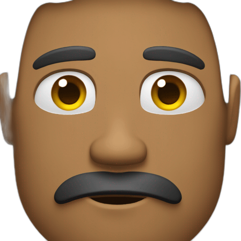 Persona masculina sin bigote, con perilla, de raza negra con rastas y muy musculada emoji