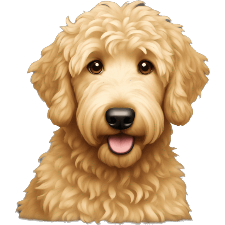 Golden doodle  emoji