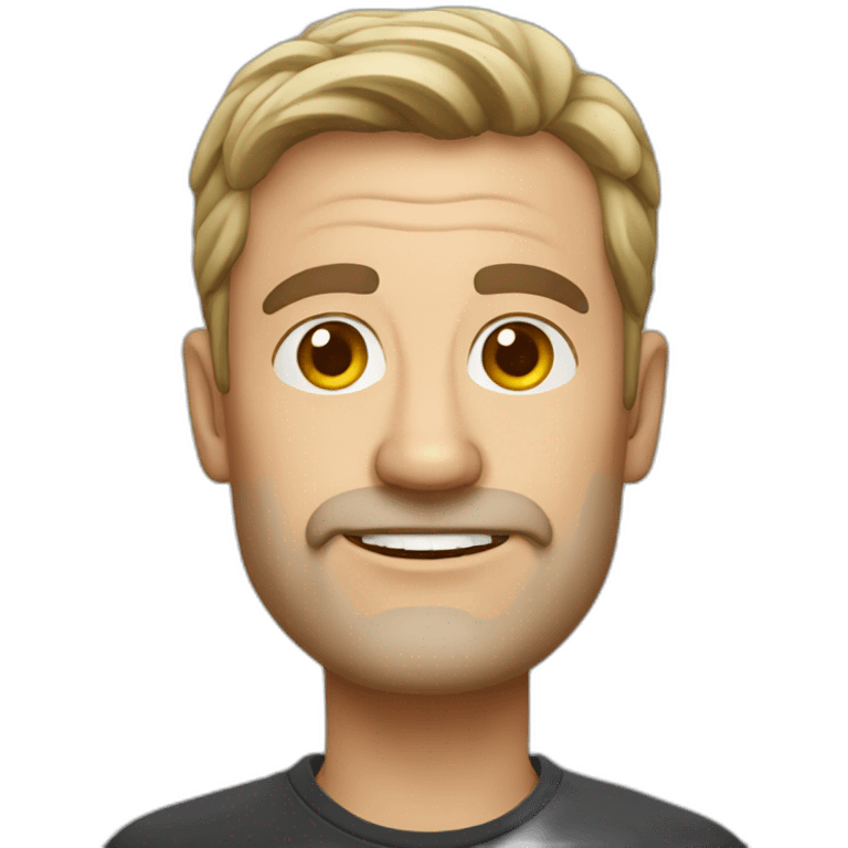 German man at 35 years emoji