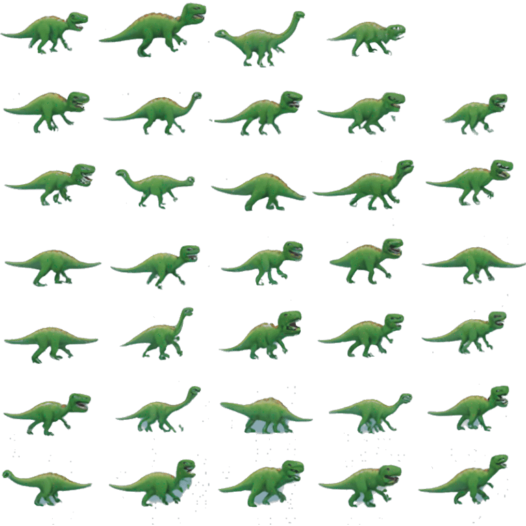 dinosaur surfing emoji