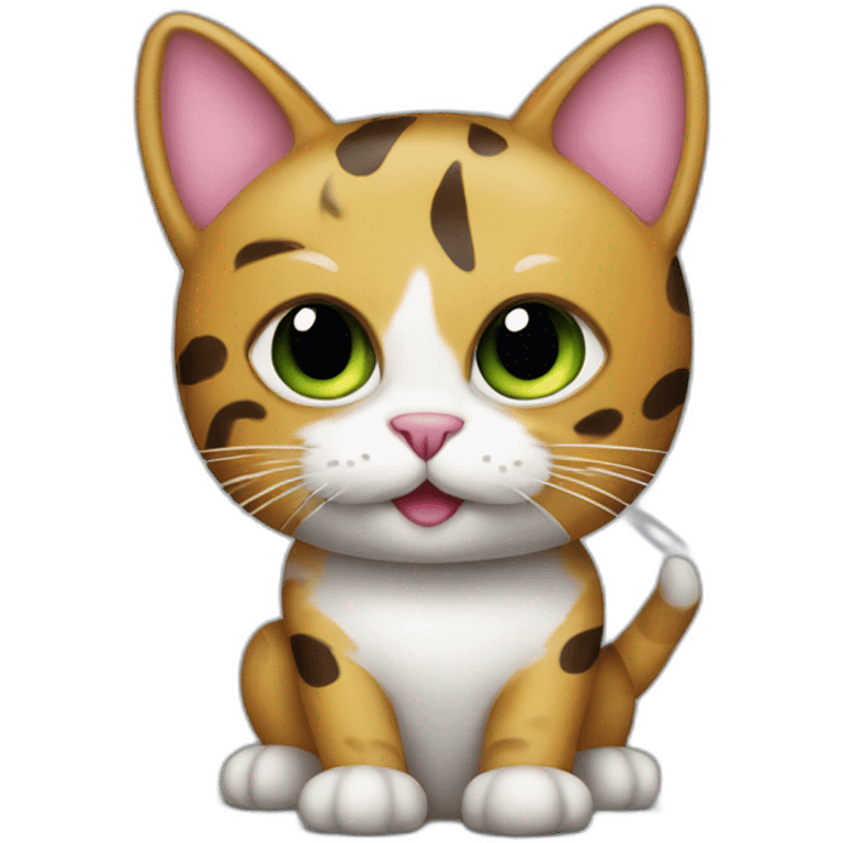 Chequered Flag cat emoji