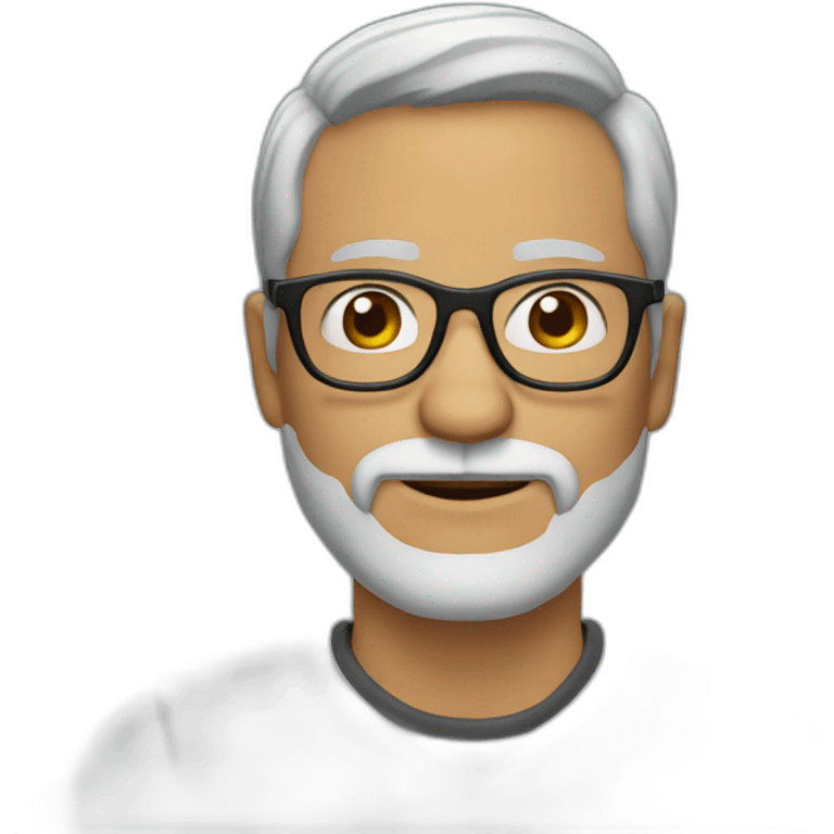 50-year-old-man-with-glasses-with-beard emoji