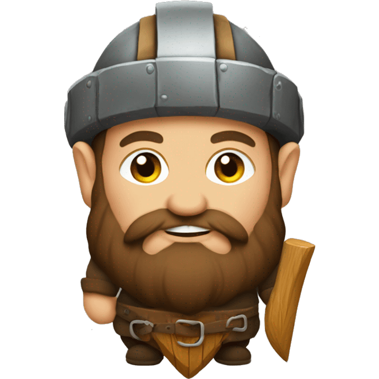 dwarf with miner's pick  emoji