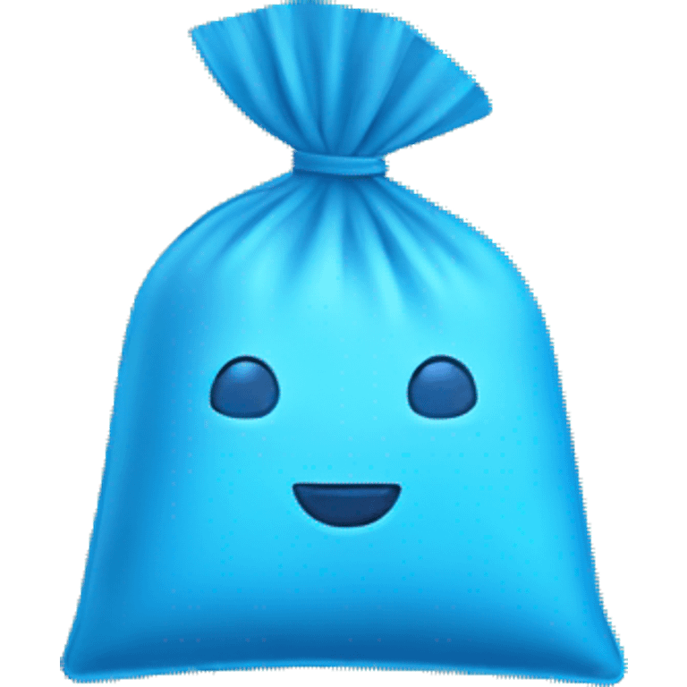 blue sachet emoji