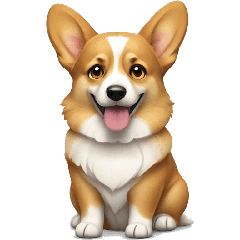 Sad Welsh Corgi emoji