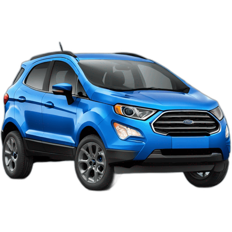 Ford ecosport blue emoji