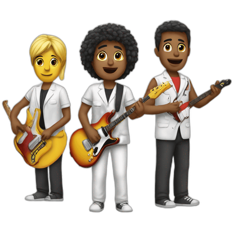 health-music-band emoji