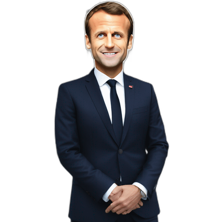 emmanuel macron à toulouse emoji