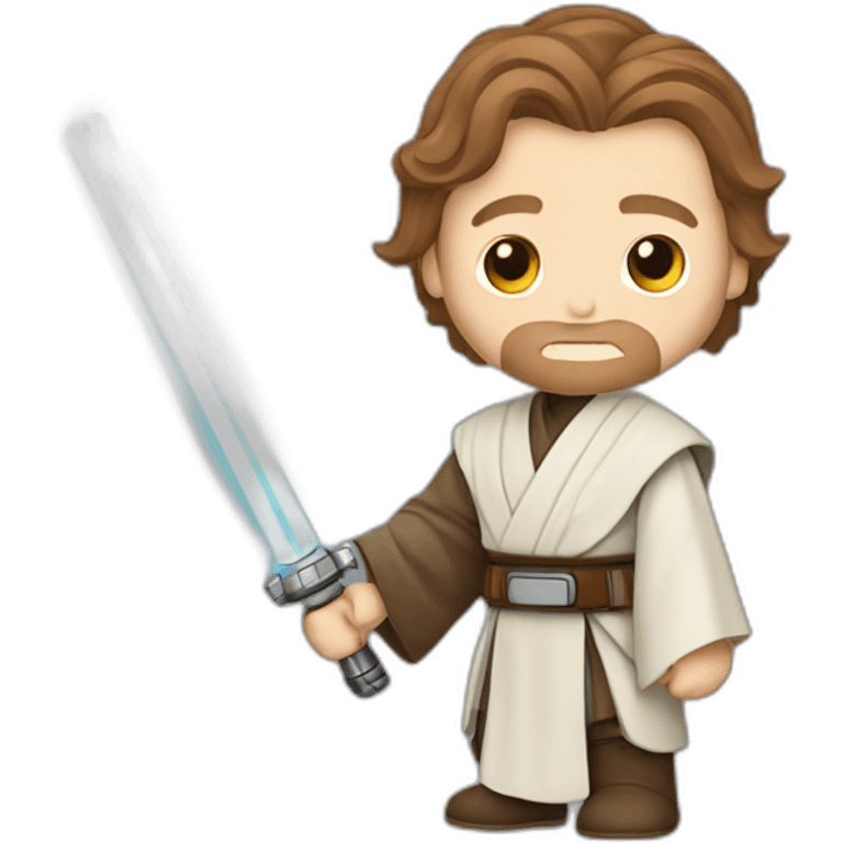 Obi wan light saber emoji