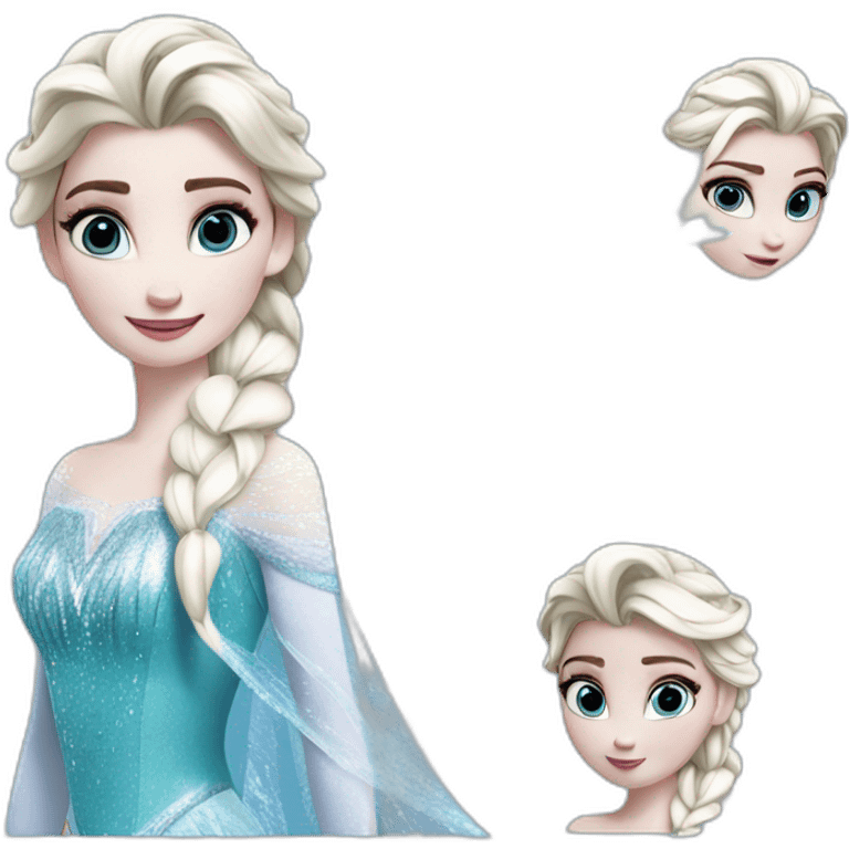 Frozen elsa emoji