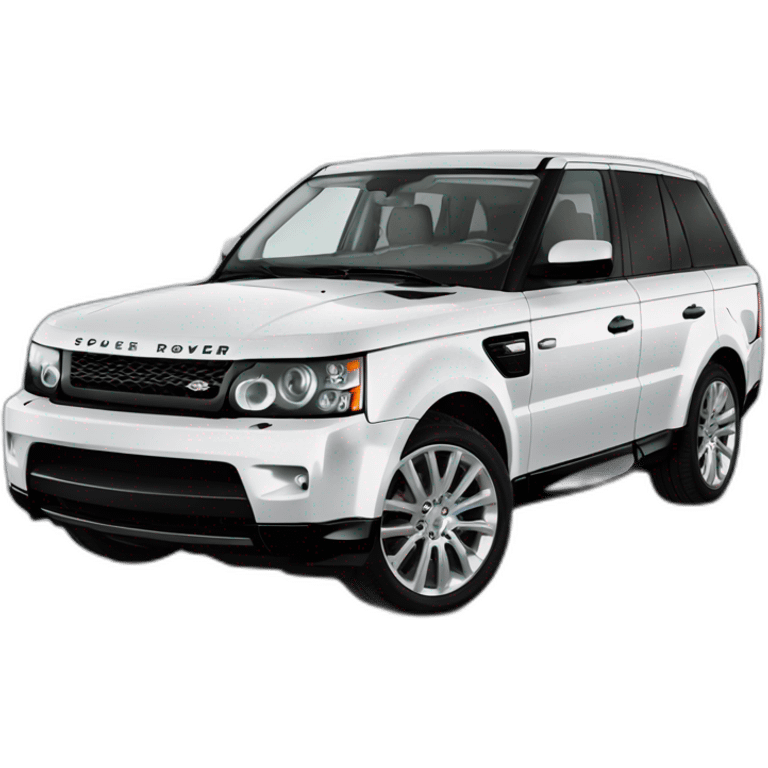 Black 2010 Range Rover sport emoji