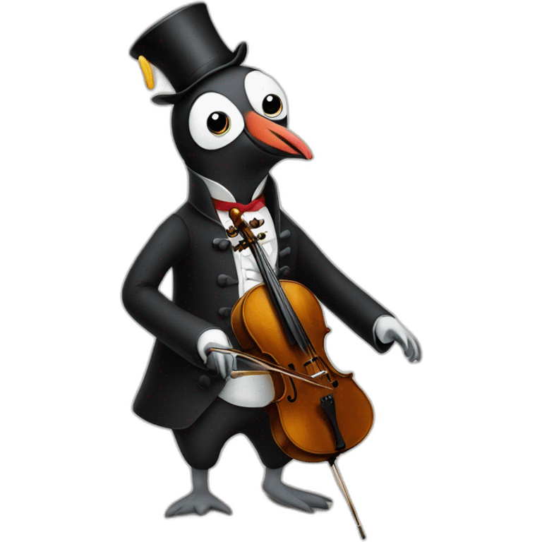 pingu mozart emoji