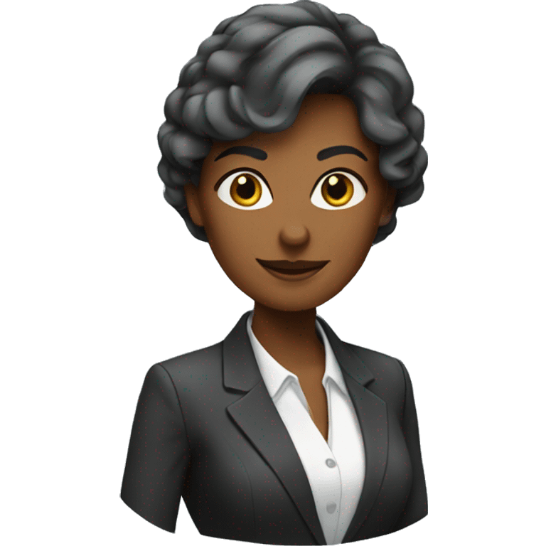 Business woman  emoji