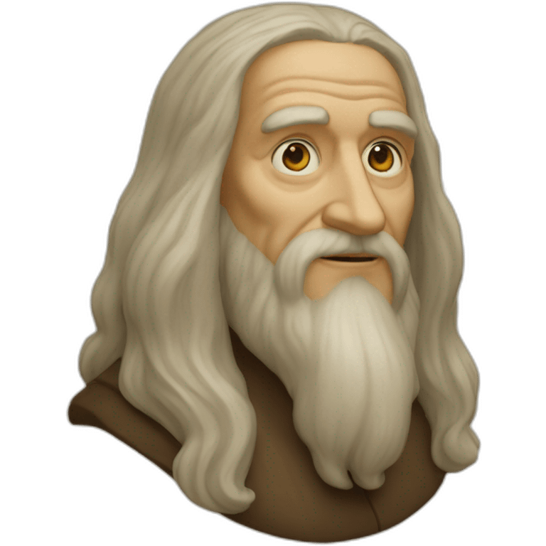 Leonardo da Vinci emoji