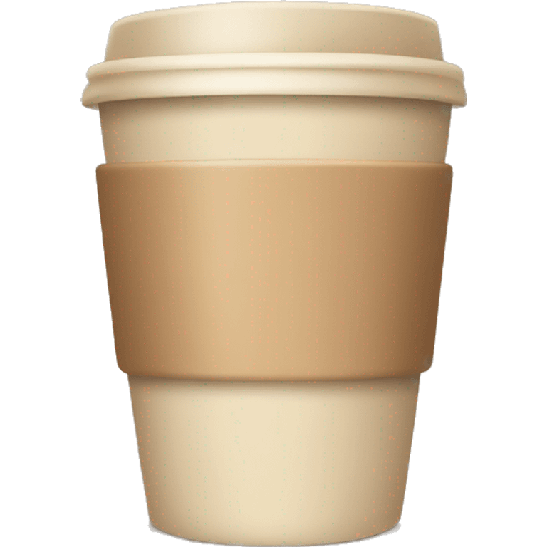 beige coffee cup emoji